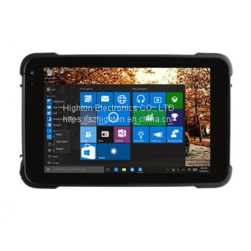 Cheapest 8 inch Intel Win10 2G+32G rugged tablets 3G Network waterproof tablet with NFC Barcode Scanner