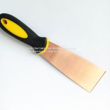 beryllium copper alloy putty knife spark free hand tools