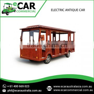 2015 New Design Electric Sightseeing Shuttle Bus Manufacturer