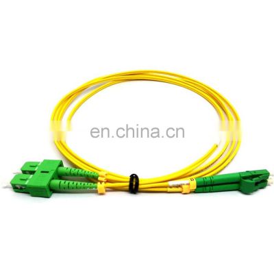 factory price SC APC LC APC Duplex Single mode Fiber Optic Patch cord Fiber Jumper pigtail