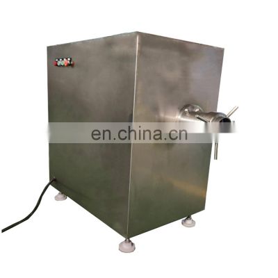 Top quality large scale automatic frozen meat block grinder with factory price