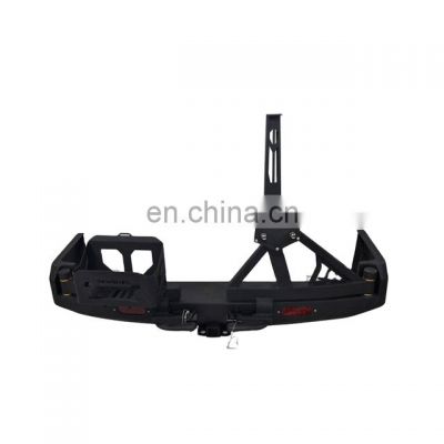 Rear bumper for Nissan Patrol Y61, with d-ring with tire carrier