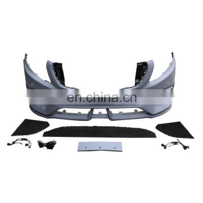 Modified WALD Style car parts body kit car bumper for benz V-class or VITO PU material body kit