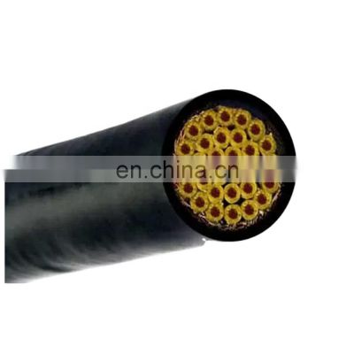 12core 1mm2 150/250v control marine cable copper core pvc braid shield control cable