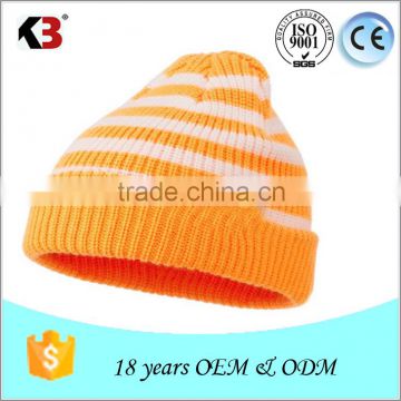 2015 High Quality oversized decorate knitted beanie hat