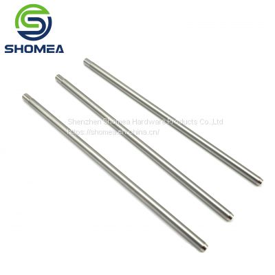 SHOMEA Customized Small Diameter 1.4301 Stainless Steel Outlet Tube with Round off top