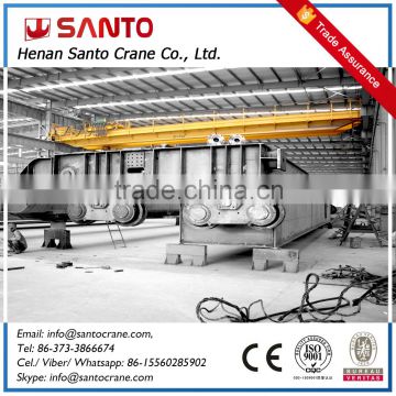 Hoist winch 25 ton double-girder overhead crane price with well performance