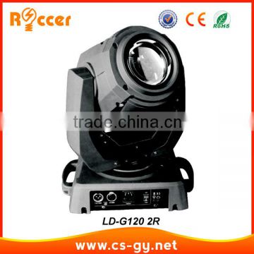 smooth moving 120w moving head light 2r