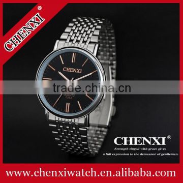 China Chenxi Branded Fashion Quartz Stainless Steel Couple Watch