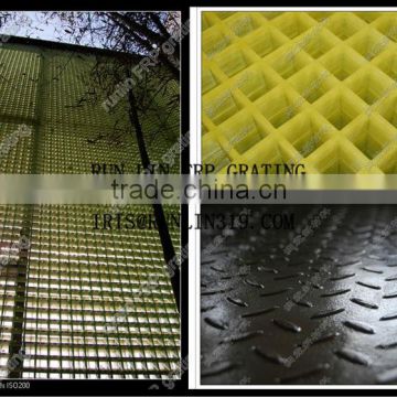 Fiberglass Grating with Gritted