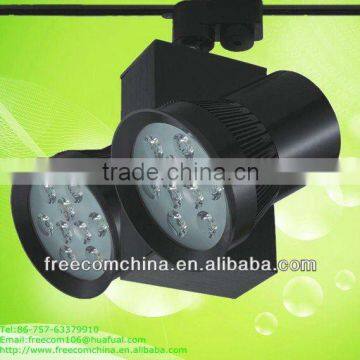 black waterproof spotlight fixture