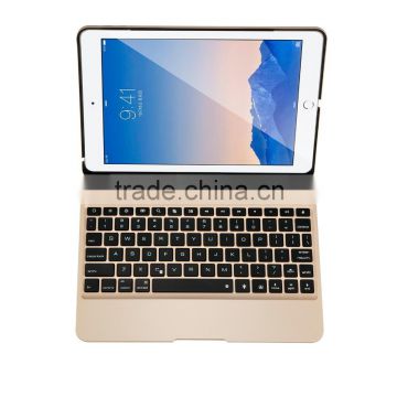 Backlit Bluetooth keyboard case with power bank for ipad air