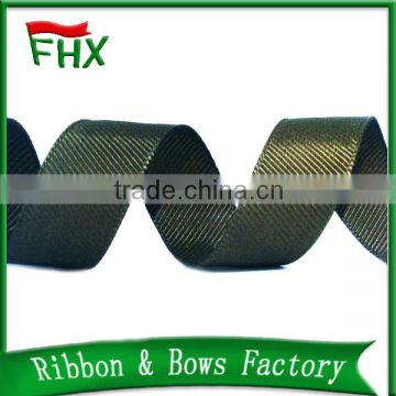 Wholesale Factory Supply 10mm deep gray grosgrain ribbon