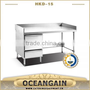 HKD-15 Stainless Steel Work Bench with Splashback and under shelf