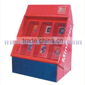 Red Paper Counter Display Rack