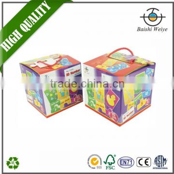 Professional factory directly cheap paper jigsaw puzzle set for kids