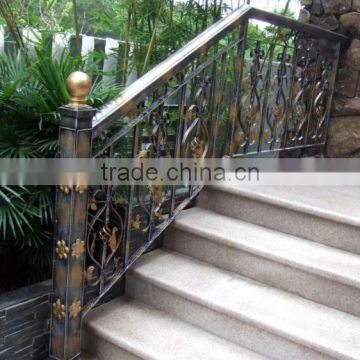 Top-selling modern hand forged outdoor handrail