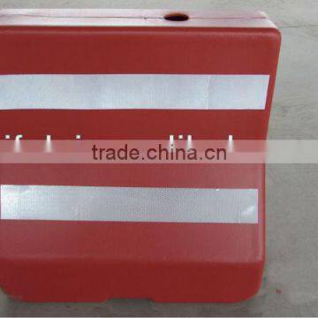 plastic traffic water safety barrier