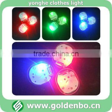Colourful led light for garment