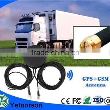 High sentitive combo gps antenna gsm gps wifi antenna with Coaxial 316 cable