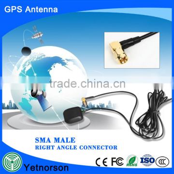 Car GPS Antenna with Two Amplification DVD Navigation GPS Active Antenna 3m Meters SMA Interface FZ0391