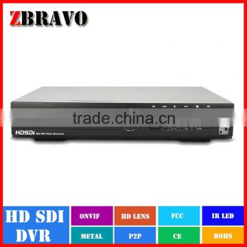 Multifunctional 4 ch HD SDI DVR Surveillance Video System