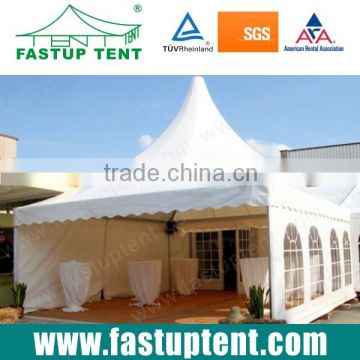 Pagoda Tent Decorated with Draping
