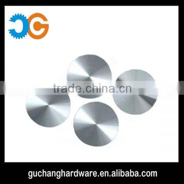 manufacturer customized aluminum metal arts with CD-lines