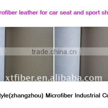 100% polyester microfiber leather for car seat