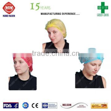 Disposable Protective Colorful PP Mob Cap