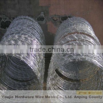 (American quality and Chinese price) barbed wire fence