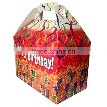 Customize Fashionable promotional triangle food paper box