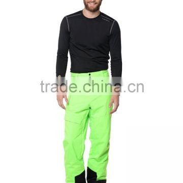 new 2016 apparel new product high quality premium sportswear men's ski shell pants for winter snow ski wear