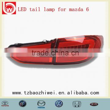 Red color Tail lamp light