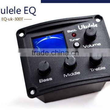 UK-300T Belcat Acoustic Guitar 3 Band mini Eq Ukulele Equalize Pickup Parts