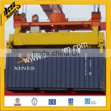 40T Pulley block telescopic container lifting spreader
