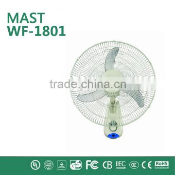 low noisy plastic small fan/wall mounted industrial exhaust wall fan/16 inch led cooling stand installation bladeless wall fan