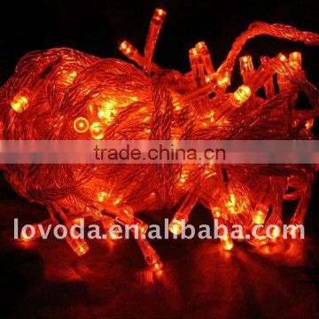 110V led christmas light / 10m,waterproof, red color, copper wire led string light LFD-100R Any color available