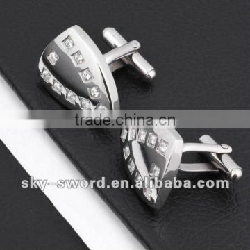 New style Stainless steel cufflinks hot sale SC10006