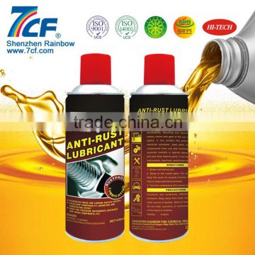 High Quality Shenzhen Rainbow 7CF 450ml Derust Lubricant Spray