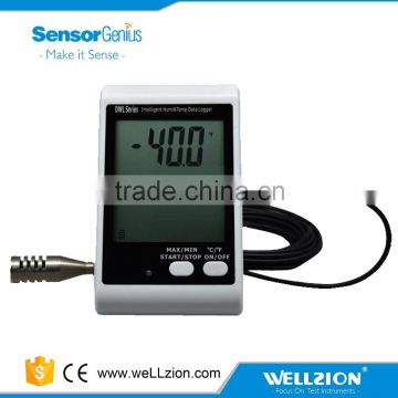 DWL-21E,Sound and Light Alarm Temperature and Humidity Data Logger with external probe