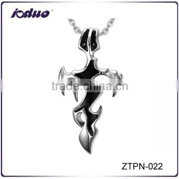 High Quality 2016 Sword Cross Design Stainless Steel Necklace