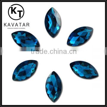 Top selling bling bling 7*15mm marquise shape crystal stones wholesales