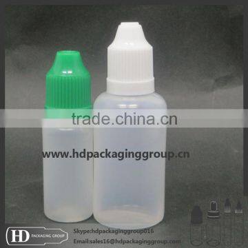 10 ml PE bottle e cig PE bottles child proof cap green PE bottle child evident caps