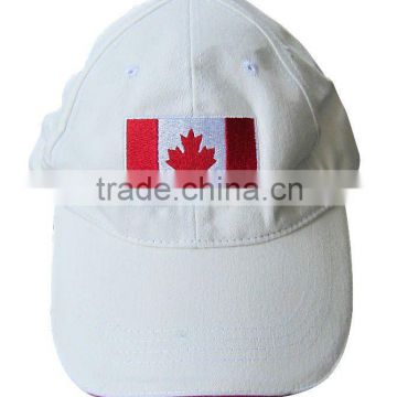 Baseball cap with custom embroidery or print logo