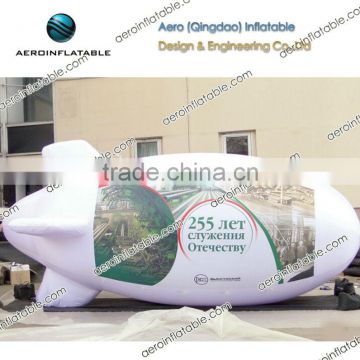 Inflatable tethered blimp / giant round helium inflatable balloon /airplane/ Airship / Zeppelin / Dirigible