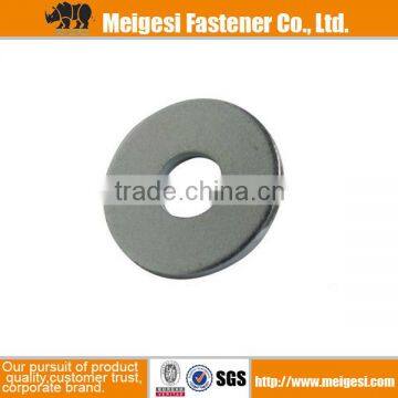 Supply fastener good quality and price standard din125 and din9021 galvanized steel flat metal washer