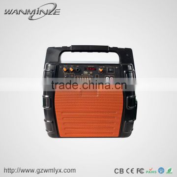 Single 6.5 inch Sound System 2.0 Active Speaker PA Speaker with Rechargable Battery