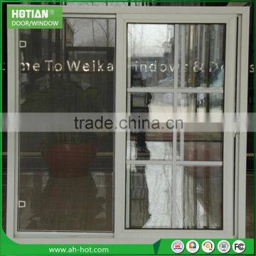 Low Price PVC Sliding Window Grill Design European Style Grill Design Pvc Sliding Glass Window