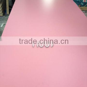 18mm pink laminated melamine mdf board from Linyi